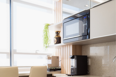 Micro-ondes et Expresso broyeur encastrables